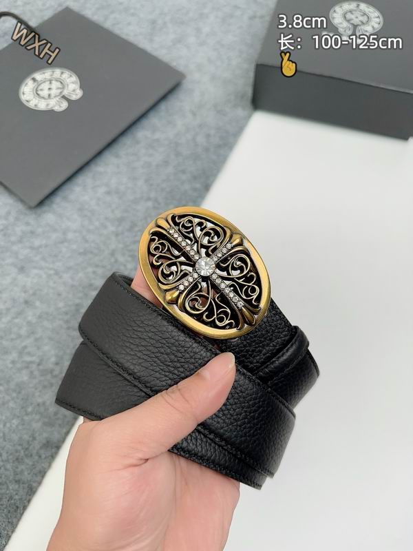 Chrome Hearts belt 38mmX100-125cm 8L78